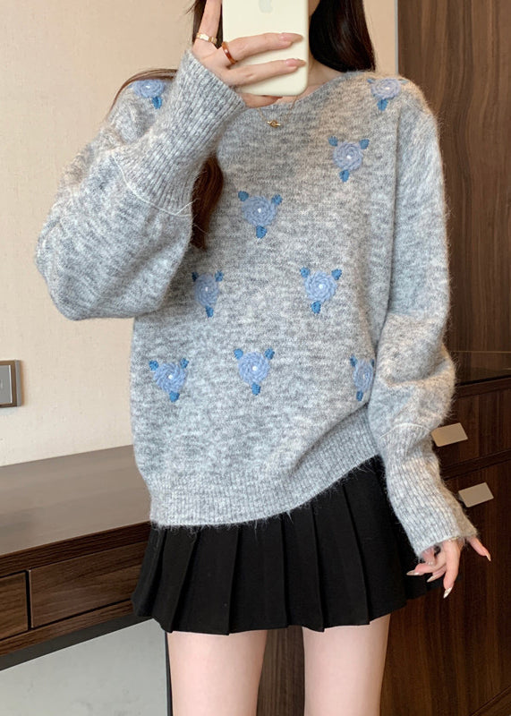 Beautifully Finished Sweater in a Timeless Design