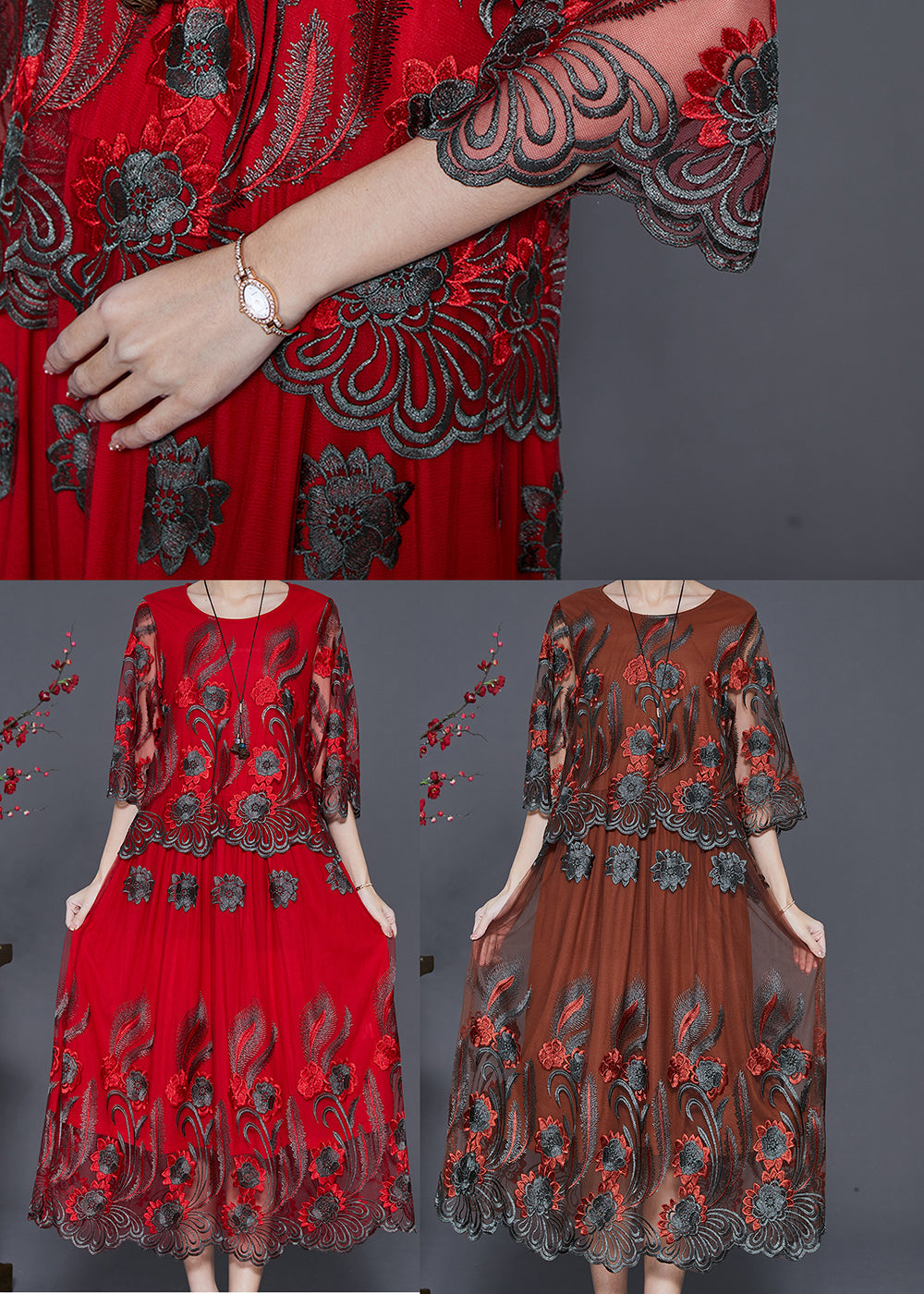 Beautifully Finished Dress in a Timeless Design