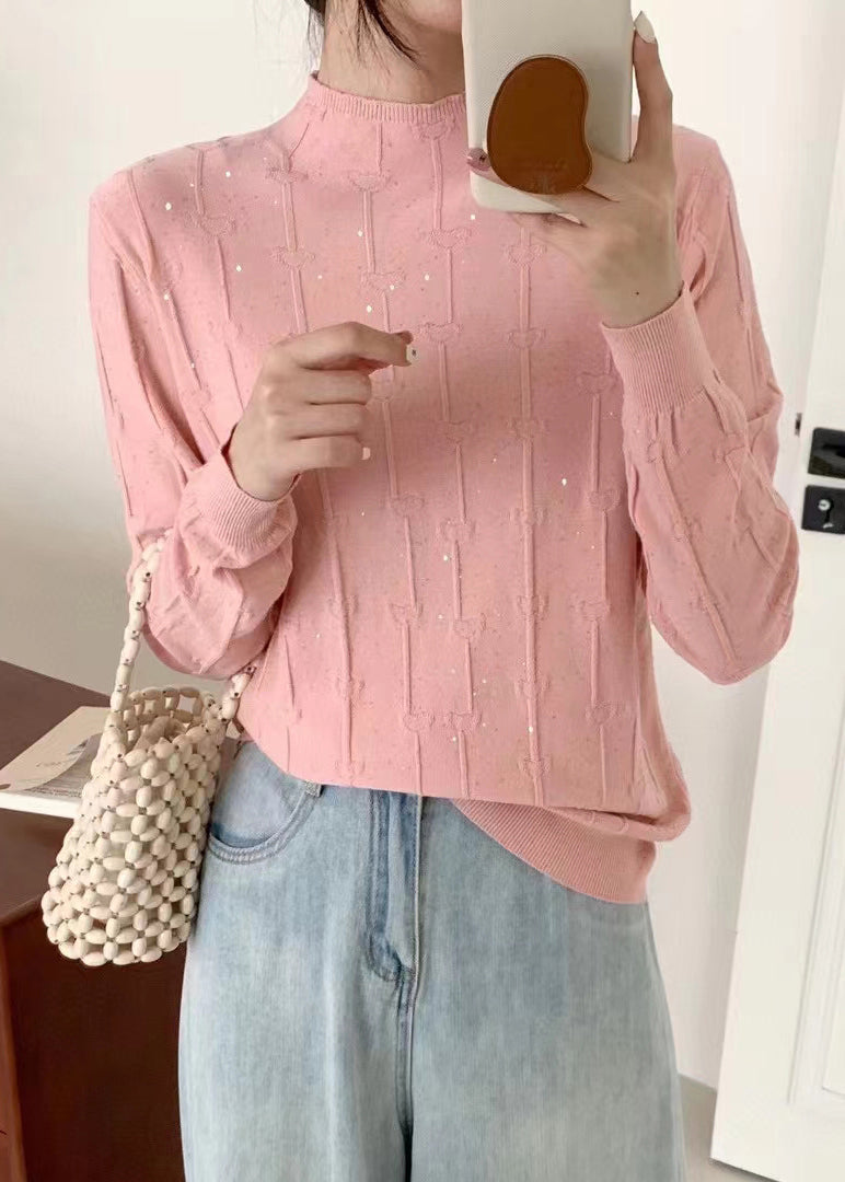 A Vintage Style Sweater with Delicate Timeless Details