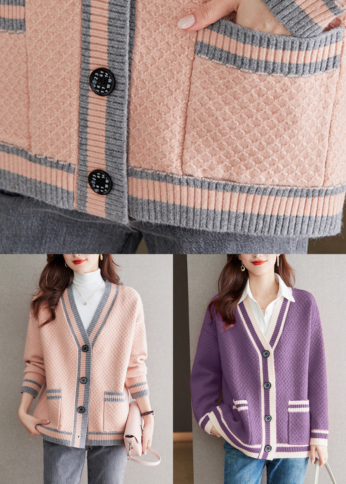 Beautifully Balanced Cardigan with Timeless Character