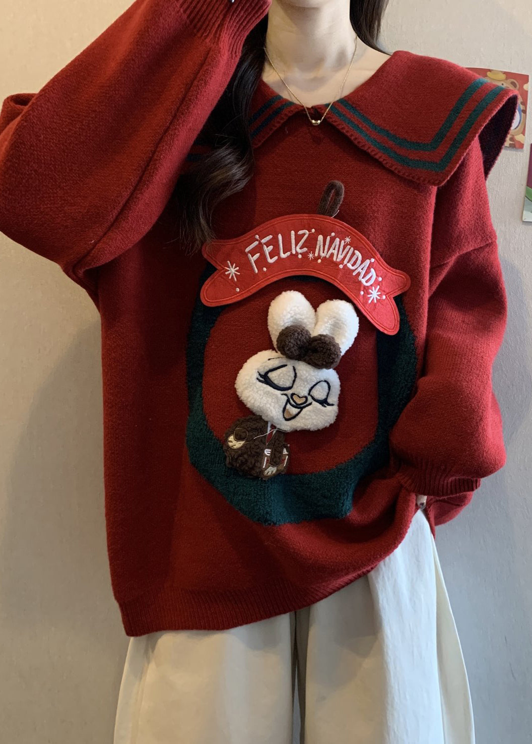 Vintage Inspired Pullover with a Contemporary Edge