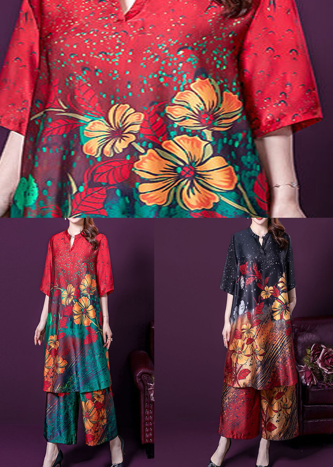 A Vintage Style Pants with Delicate Timeless Details