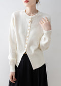 A Vintage Style Cardigan with Delicate Timeless Details