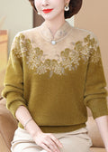 Vintage Inspired Sweater with a Contemporary Edge