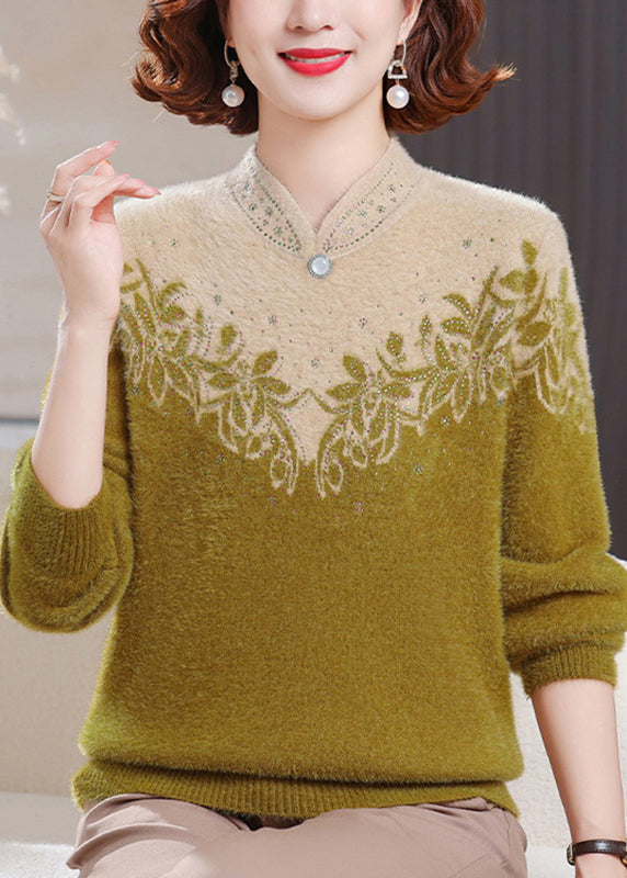 Vintage Inspired Sweater with a Contemporary Edge