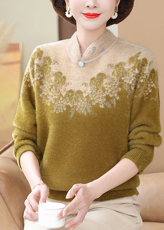 Vintage Inspired Sweater with a Contemporary Edge