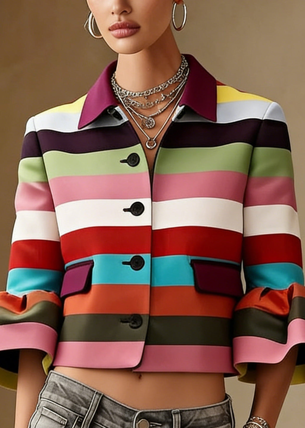 Vintage Inspired Jacket with a Contemporary Edge