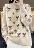 Classic Vintage Sweater with a Flattering Fit