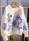 Vintage Inspired Sweater with a Contemporary Edge