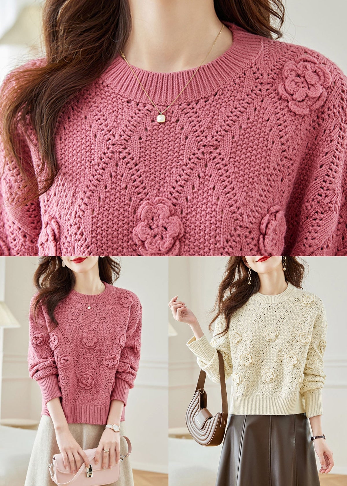 Beautifully Finished Sweater in a Timeless Design