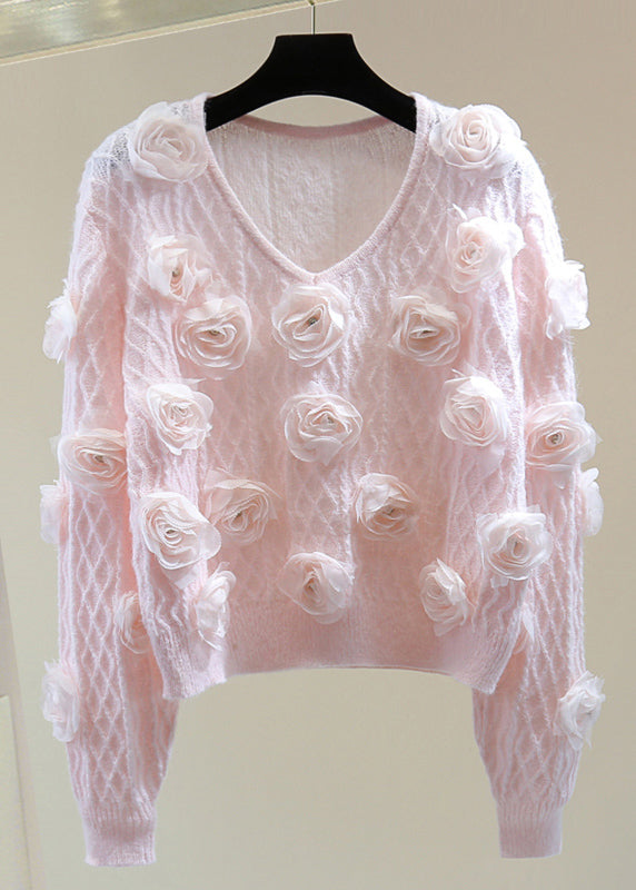 A Vintage Style Sweater with Delicate Timeless Details