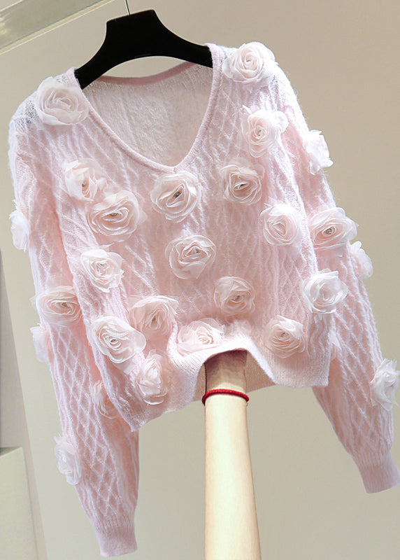 A Vintage Style Sweater with Delicate Timeless Details