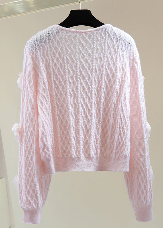 A Vintage Style Sweater with Delicate Timeless Details