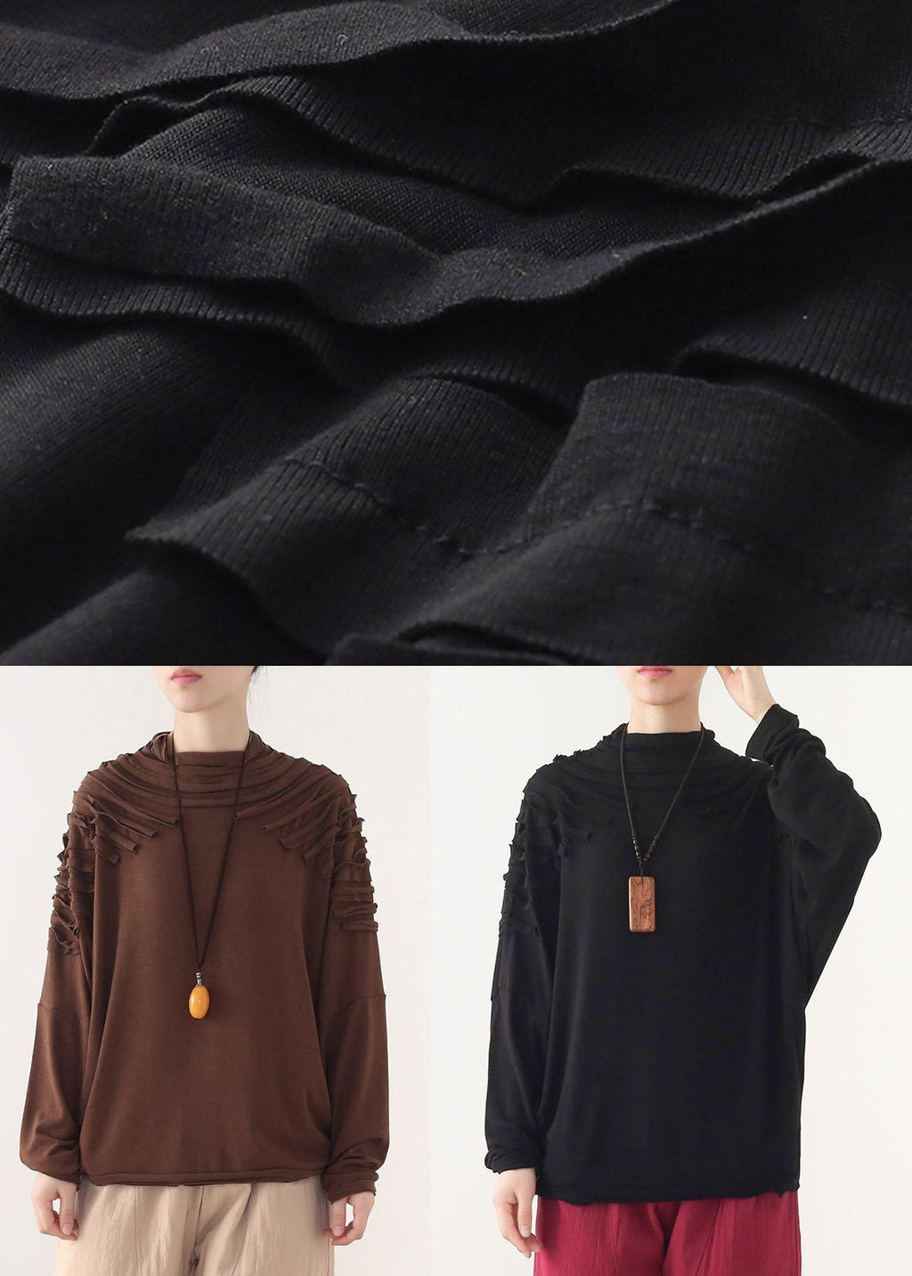 Well Tailored Sweater with a Graceful Silhouette