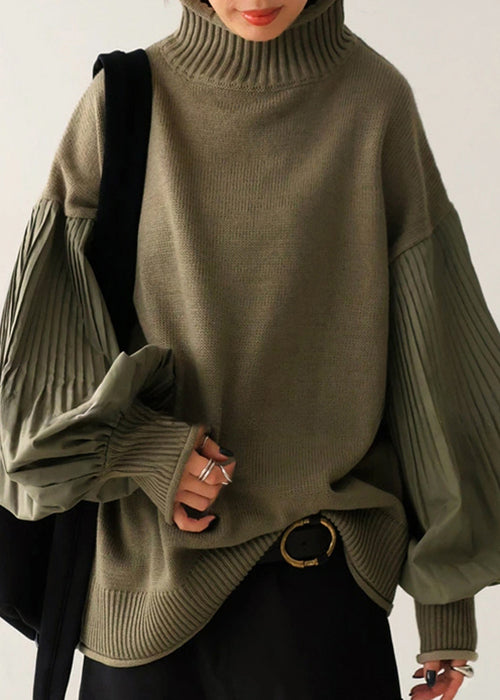 A Vintage Style Sweater with Delicate Timeless Details