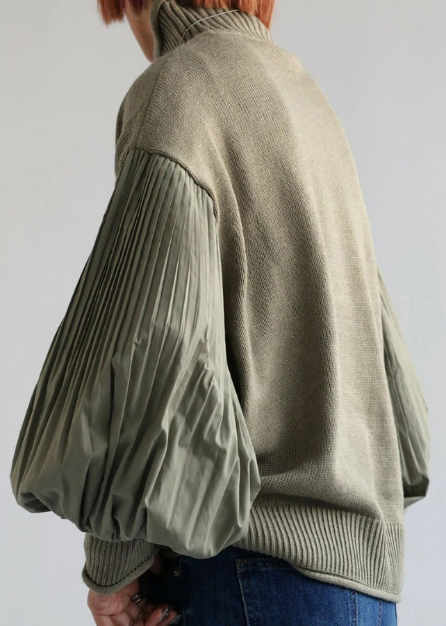 A Vintage Style Sweater with Delicate Timeless Details
