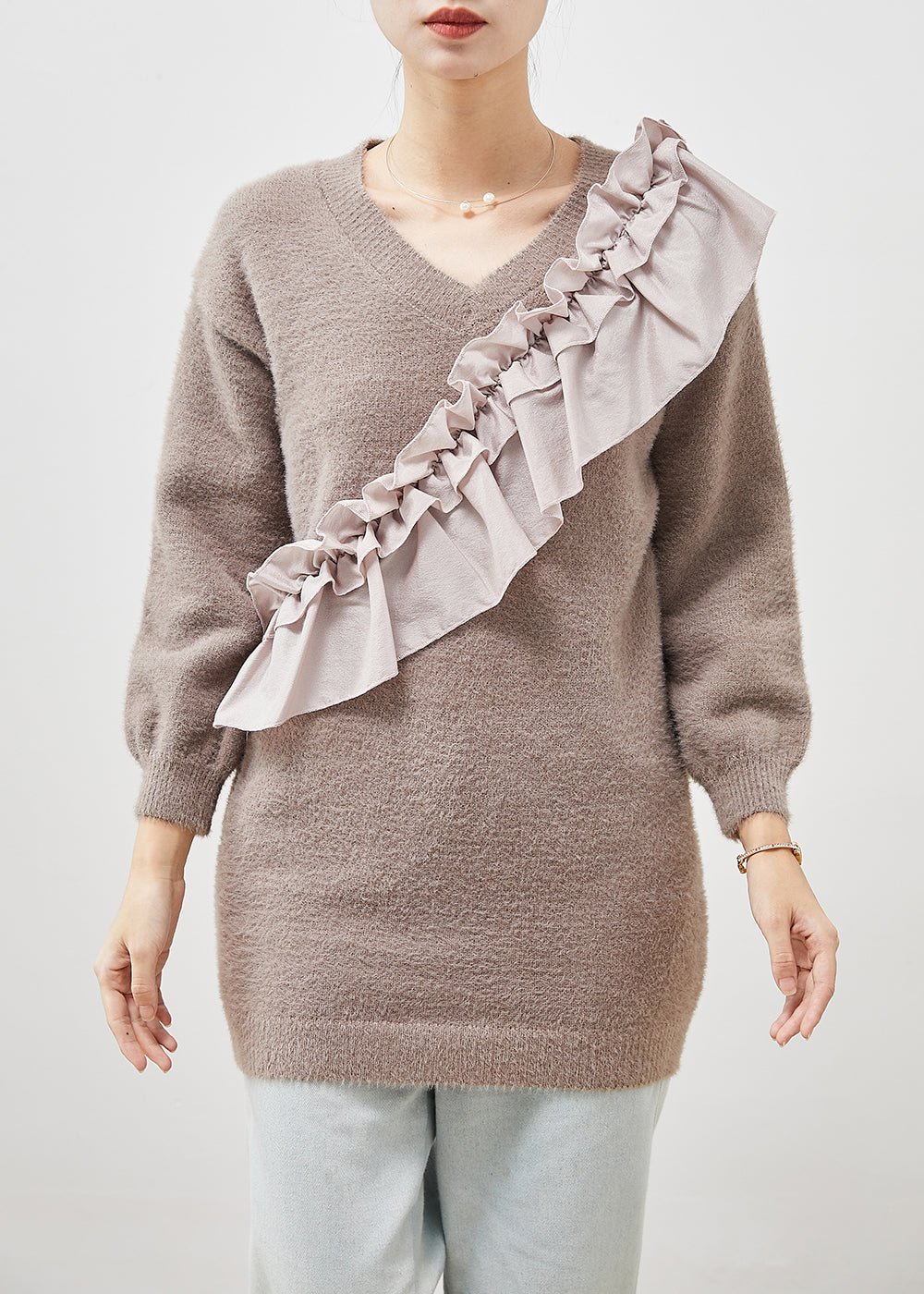 Vintage Inspired Sweater with a Contemporary Edge