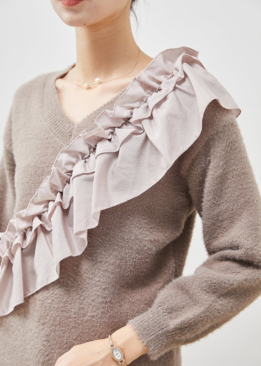 Vintage Inspired Sweater with a Contemporary Edge