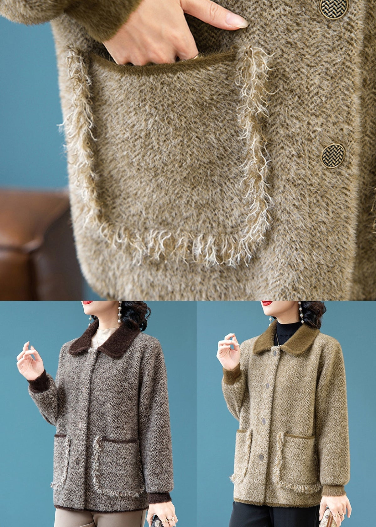 Well Tailored Coat with a Graceful Silhouette