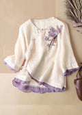A Vintage Style Blouse with Delicate Timeless Details