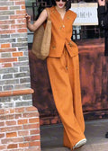 A Vintage Style Pants with Delicate Timeless Details