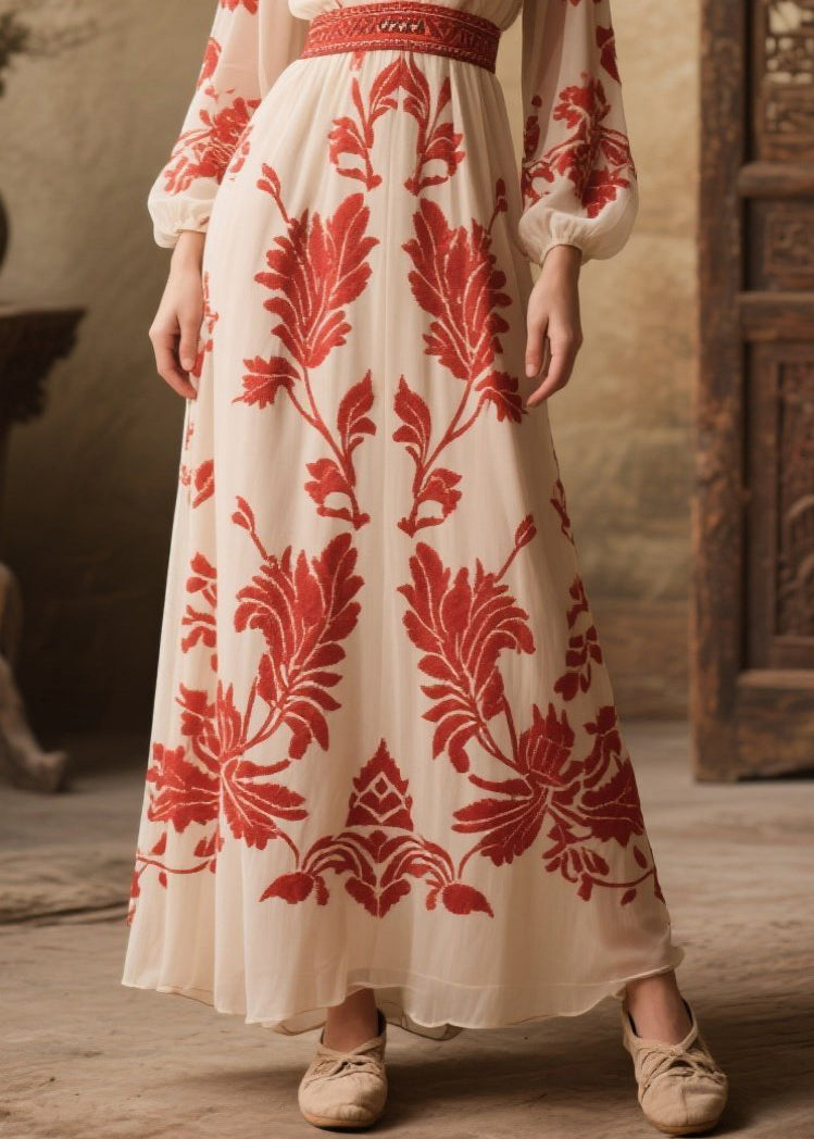 A Vintage Style Dress with Delicate Timeless Details
