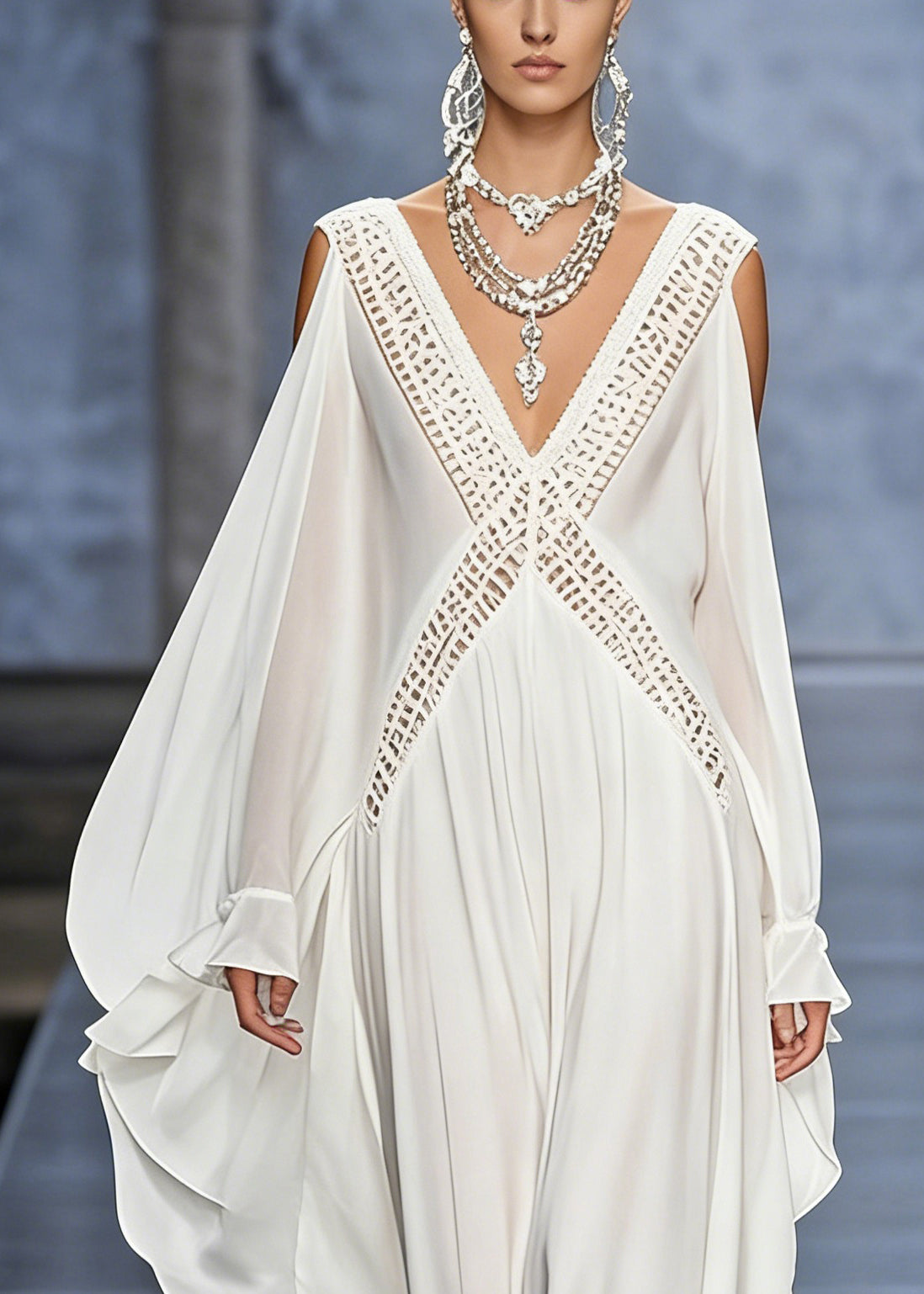 A Vintage Style Dress with Delicate Timeless Details