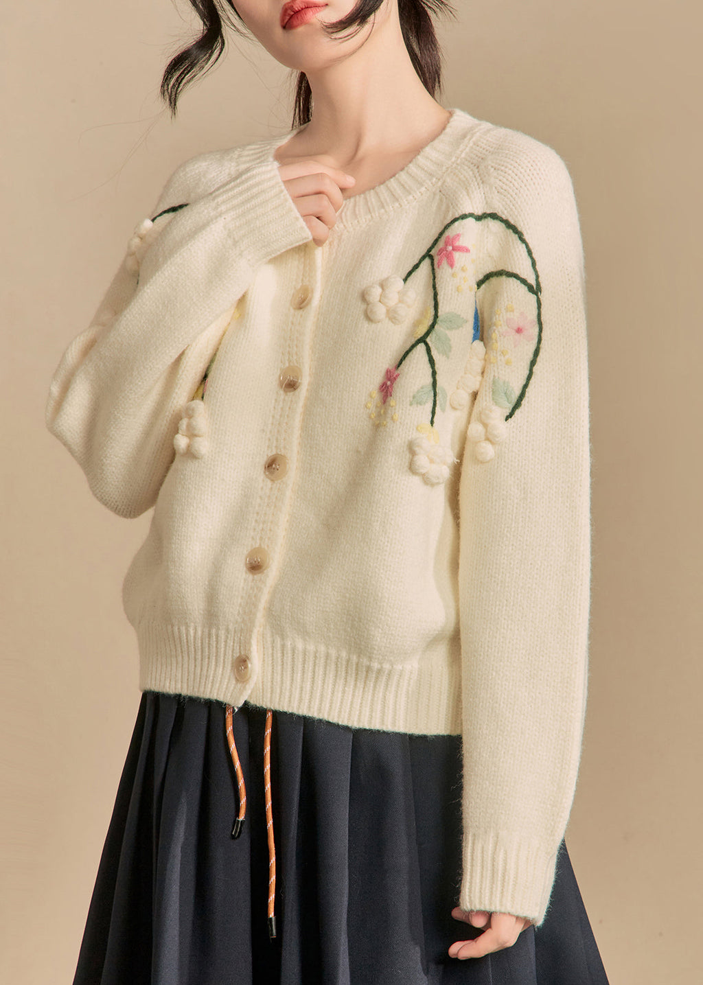 Beautifully Balanced Cardigan with Timeless Character