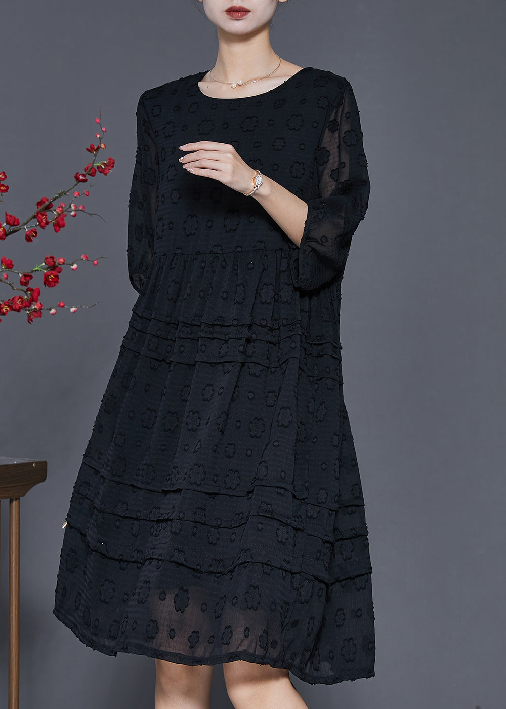 Elegantly Styled Dress for Everyday Wear