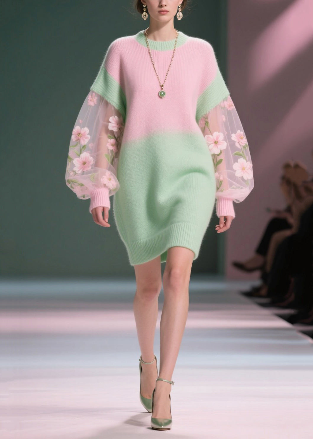 Classic Vintage Sweater with a Flattering Fit