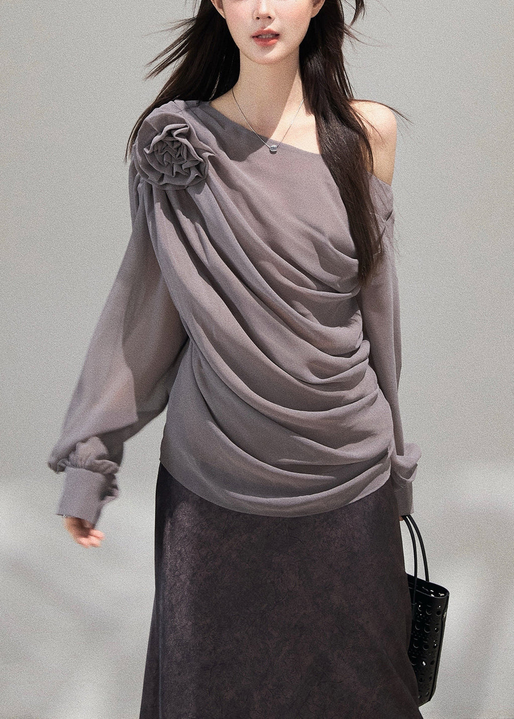 Gracefully Styled Top for Any Occasion