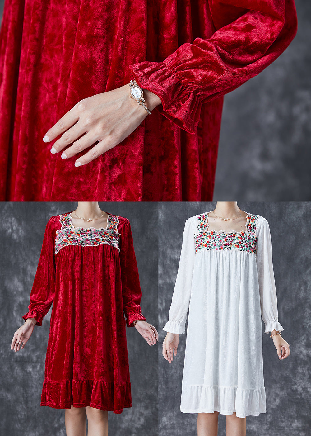 Classic Vintage Dress with a Flattering Fit