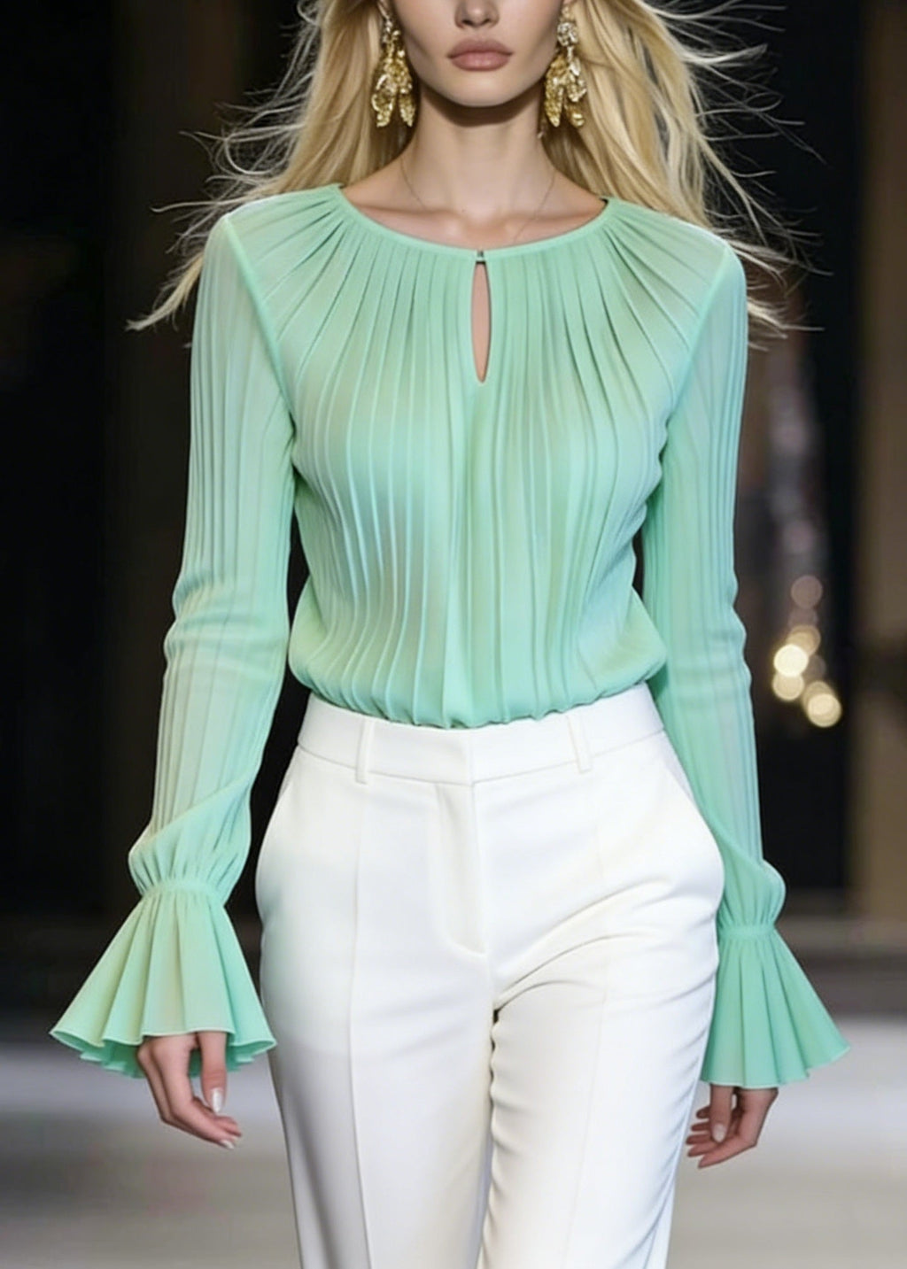 Classic Vintage Top with a Flattering Fit