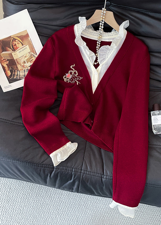 Vintage Inspired Sweater with a Contemporary Edge