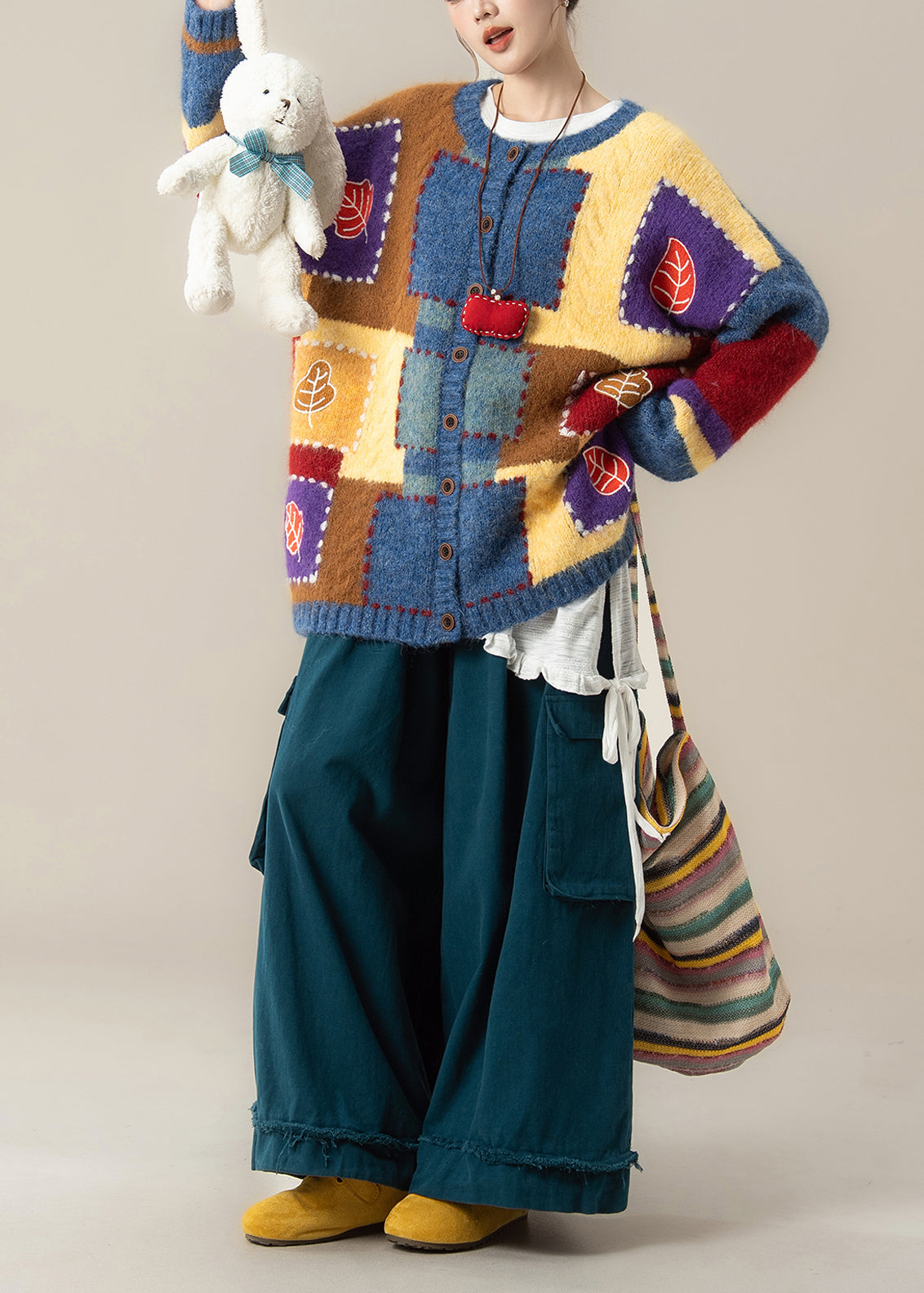Vintage Inspired Sweater with a Contemporary Edge