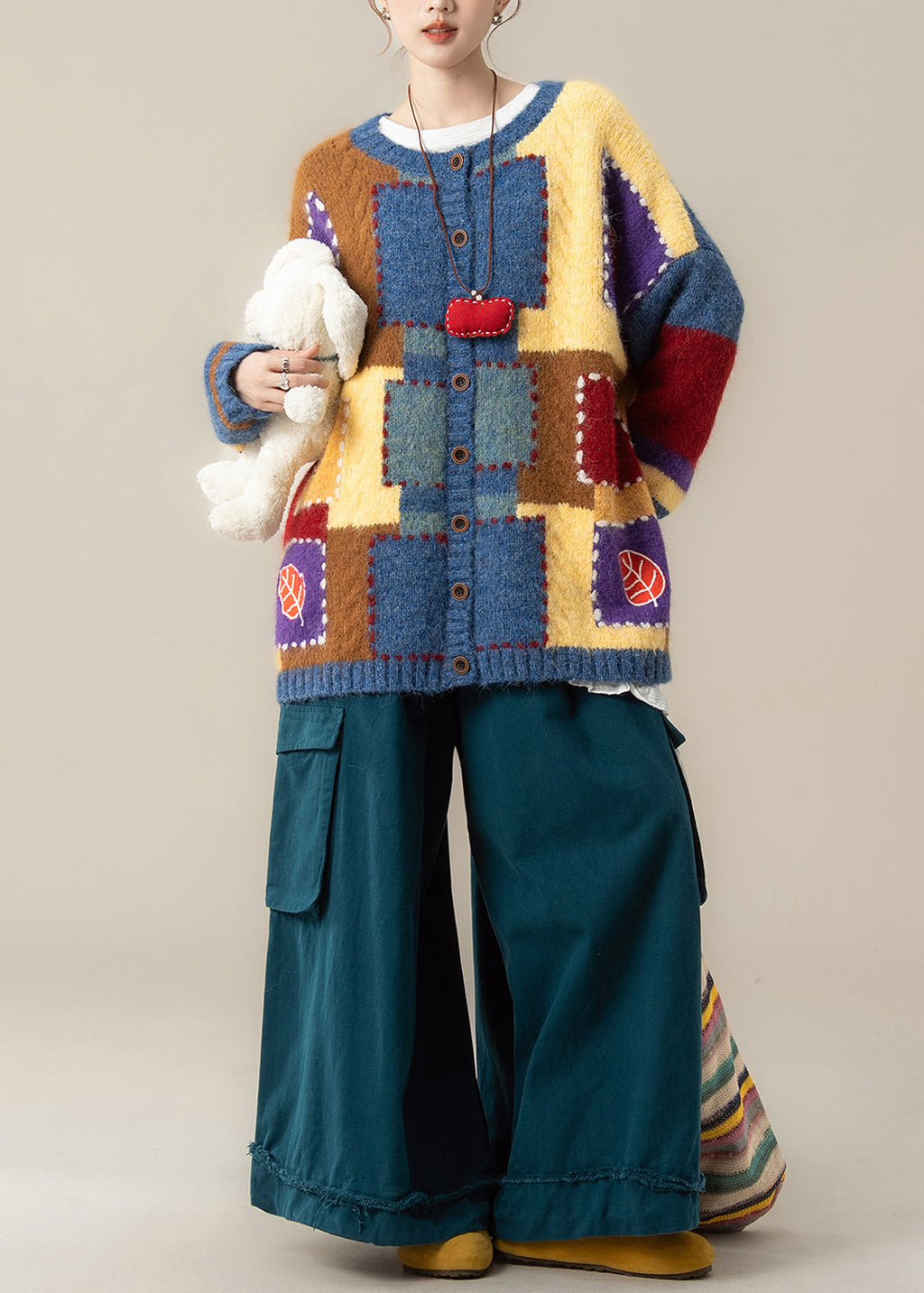 Vintage Inspired Sweater with a Contemporary Edge