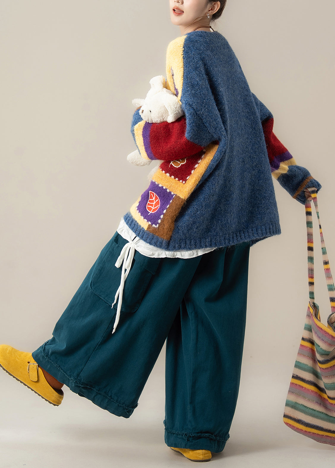 Vintage Inspired Sweater with a Contemporary Edge