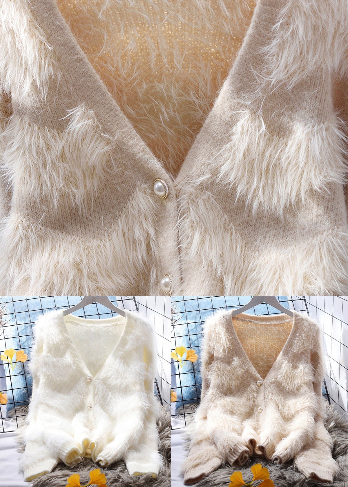 Well Tailored Cardigan with a Graceful Silhouette