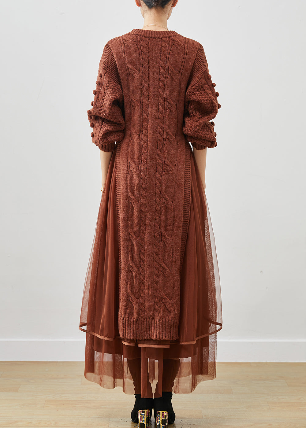 Classic Vintage Sweater with a Flattering Fit