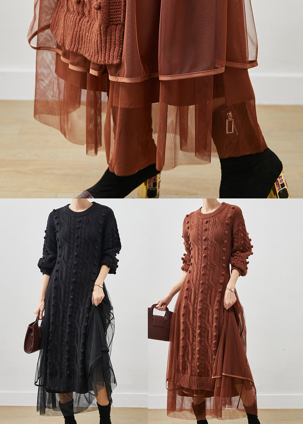 Classic Vintage Sweater with a Flattering Fit