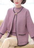 Well Tailored Sweater with a Graceful Silhouette