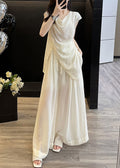 A Vintage Style Pants with Delicate Timeless Details