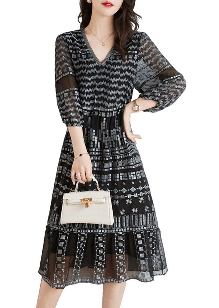 A Vintage Style Dress with Delicate Timeless Details