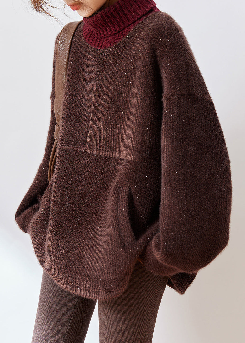 Well Tailored Sweater with a Graceful Silhouette