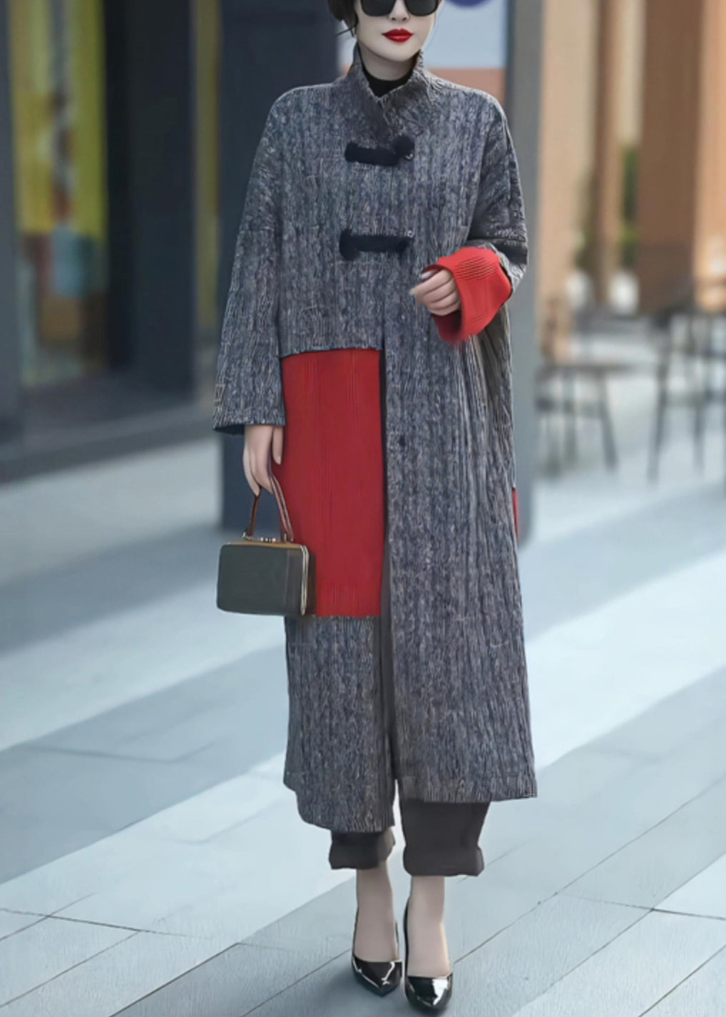 Well Tailored Coat with a Graceful Silhouette