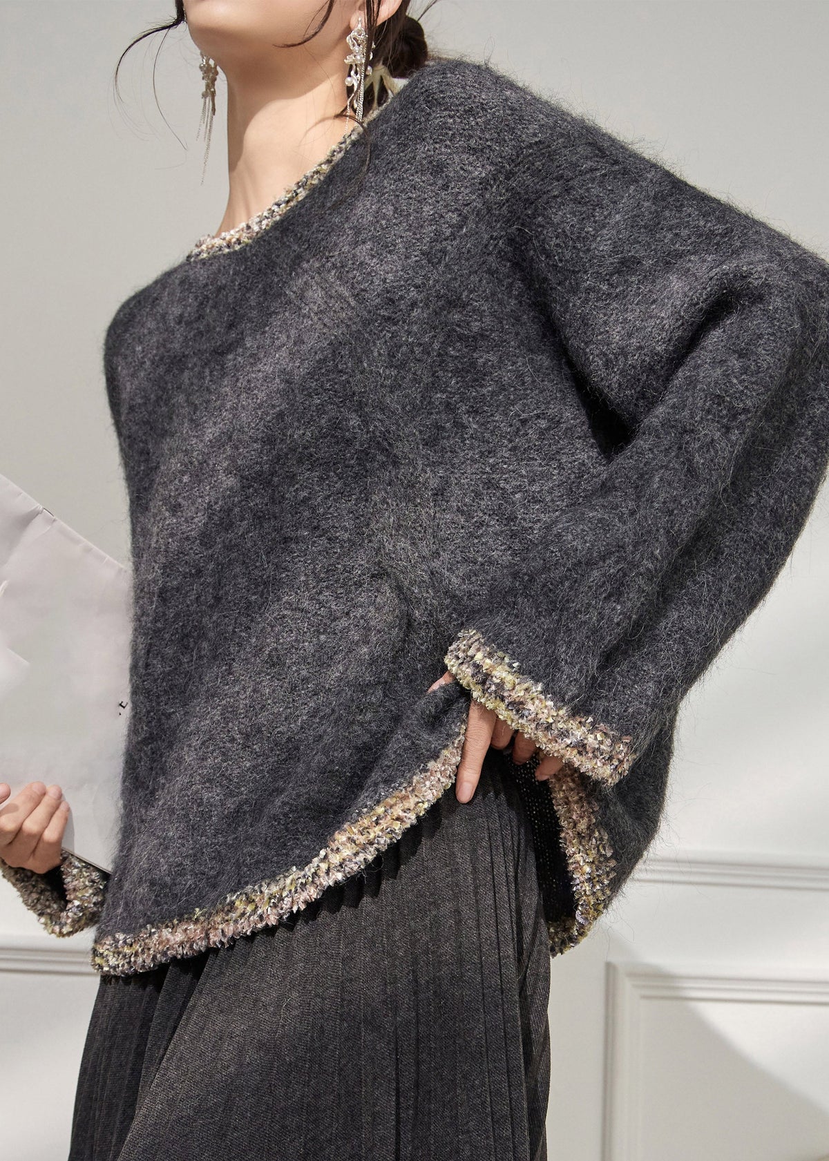 Gracefully Styled Sweater for Any Occasion