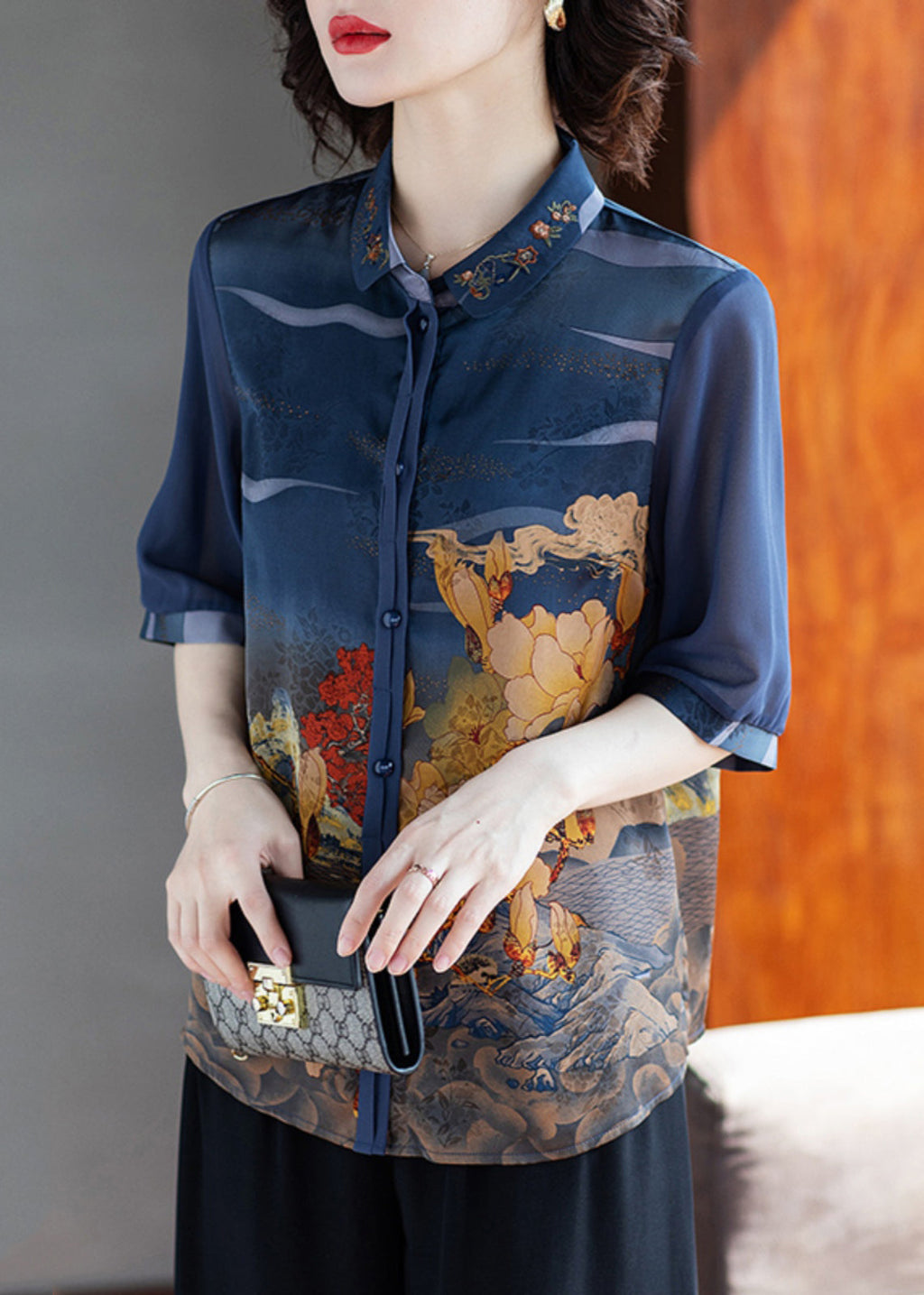 Vintage Inspired Shirt with a Contemporary Edge