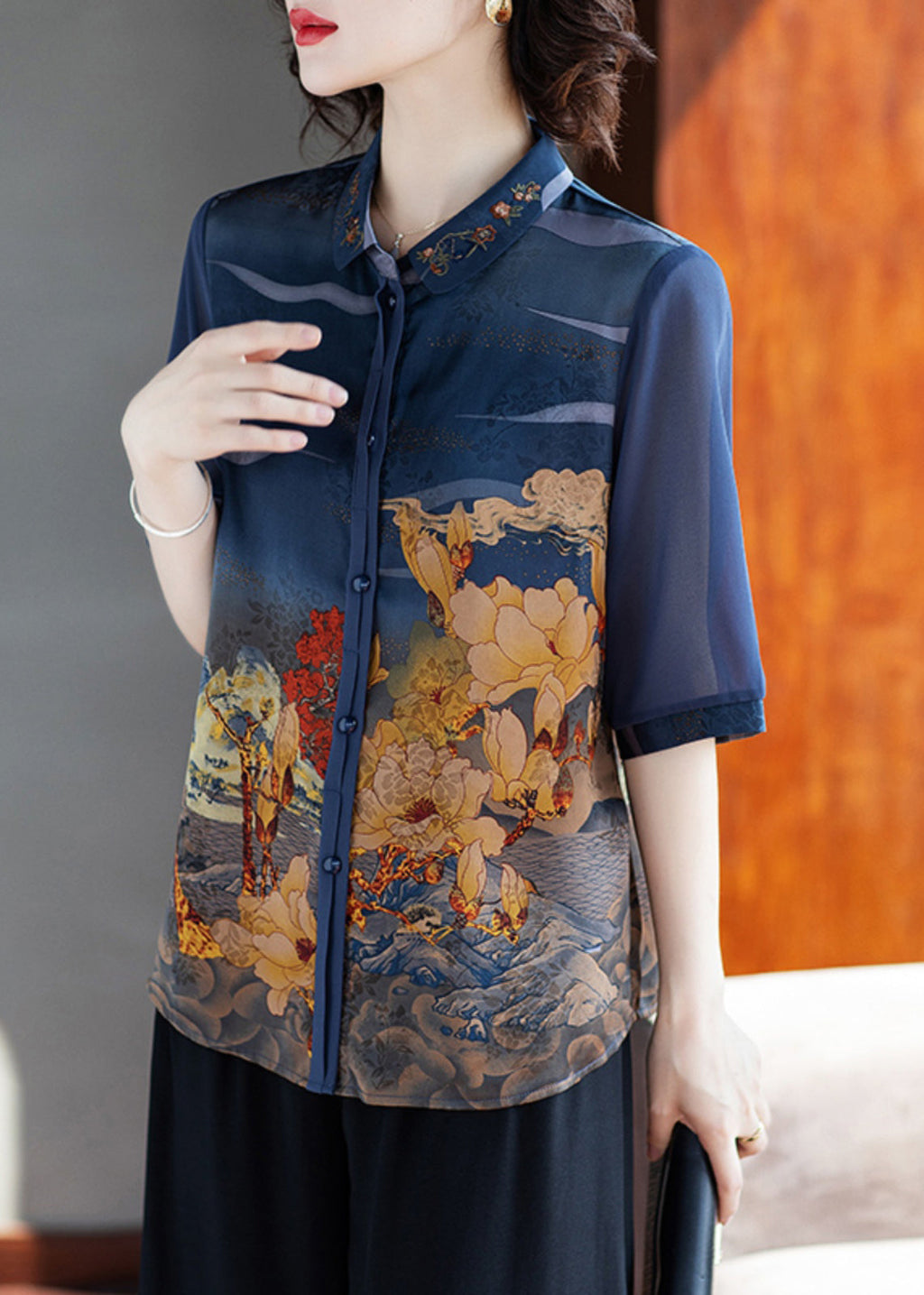Vintage Inspired Shirt with a Contemporary Edge
