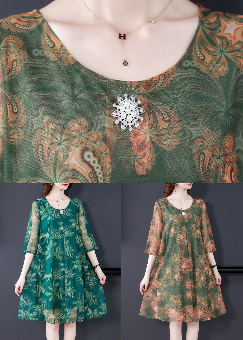 Beautifully Finished Dress in a Timeless Design