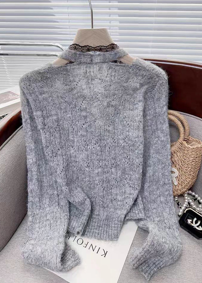 Vintage Inspired Sweater with a Contemporary Edge